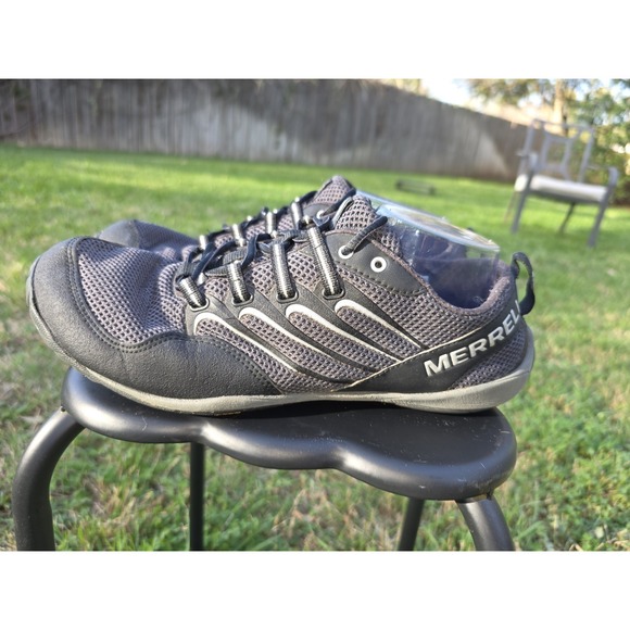 Merrell Shoes Mens Size 11 Black Barefoot Trail Glove Granite Running J15647 - Picture 4 of 9